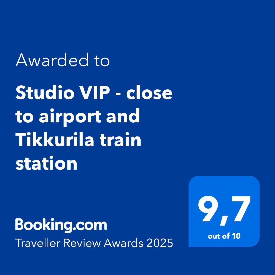 Studio Vip - Close To Airport And Tikkurila Train Station Βάνταα Εξωτερικό φωτογραφία